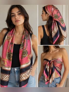 Scarf never used , 4ft by 4ft